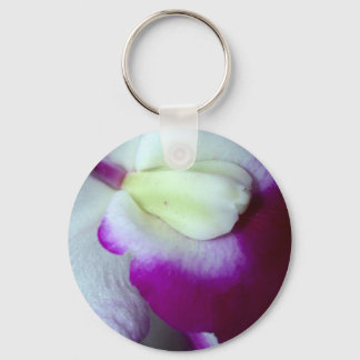 Orchid Flower Keychain