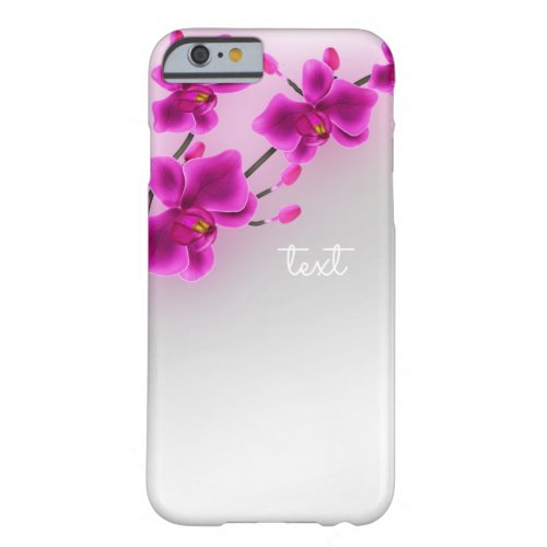 Orchid Flowers Elegant Floral Barely There iPhone 6 Case