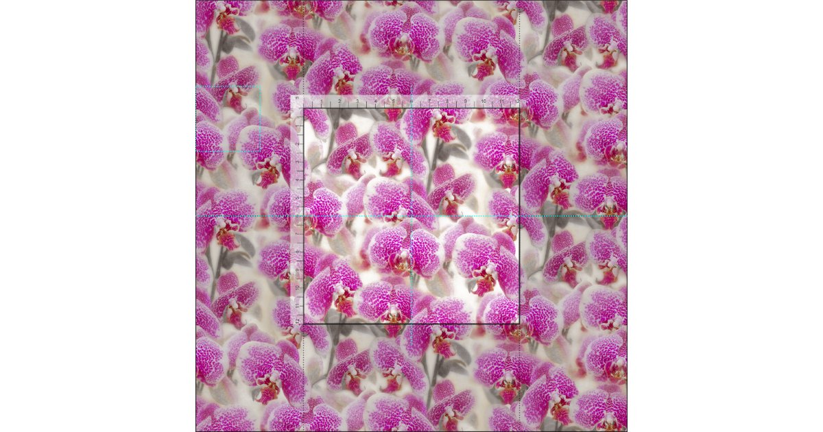 Orchid Flowers Fabric Zazzle