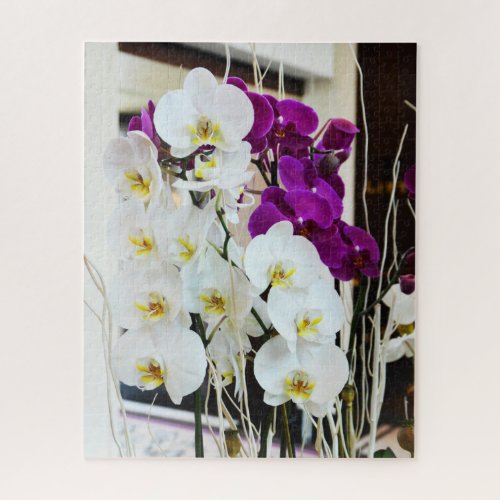 Orchid flowers floral photo jigsaw puzzle