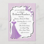 Orchid Gown Bridesmaid Card