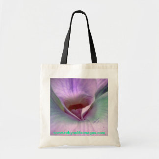 Orchid Grocery Tote Bag