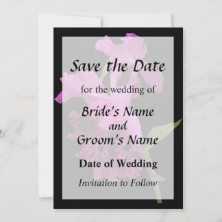 Orchid Harold Carls Save the Date
