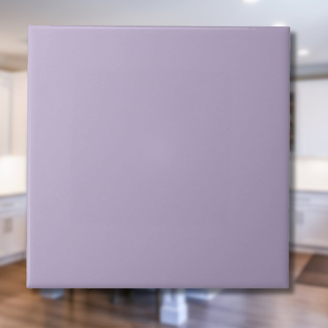 Orchid Haze Solid Color | Classic Elegant Ceramic Tile (Creator Uploaded)