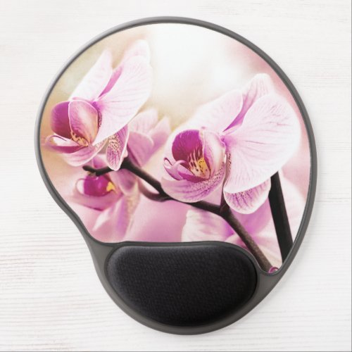orchid in bloom  gel mouse pad