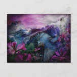 Orchid Jungle Art Postcard