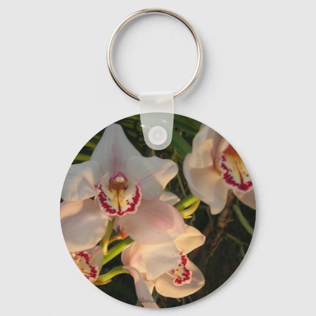 Orchid Keychain (Front)