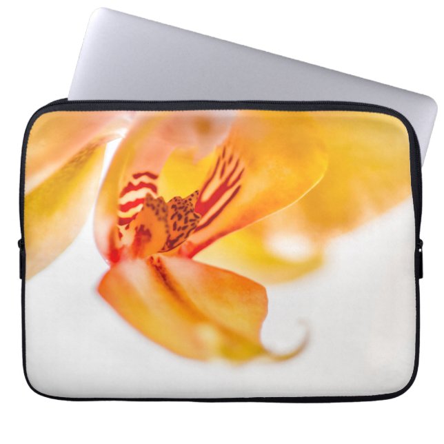 Orchid Laptop Sleeve (Front)