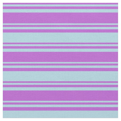 Orchid & Light Blue Striped/Lined Pattern Fabric