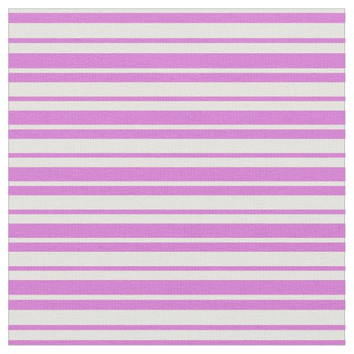 Orchid & Light Yellow Stripes Fabric
