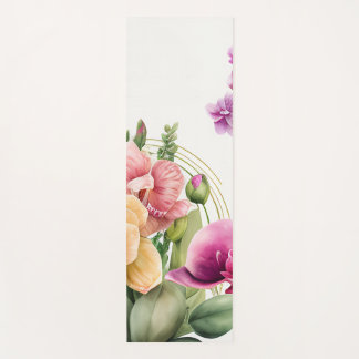 Orchid Love Towel Yoga Mat