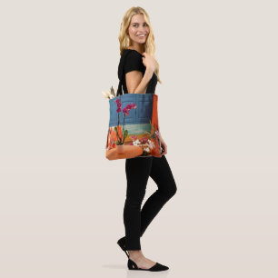 Orchid lover tote bag