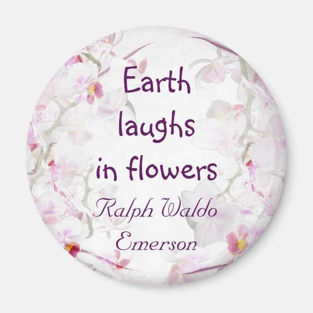 Orchid magnet (Front)