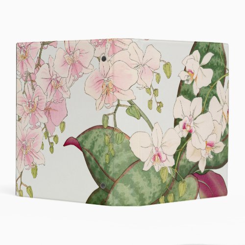 Orchid Mini Binder