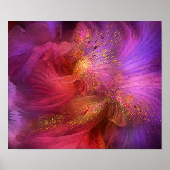 Orchid Moods Fine Art Poster/Print Poster (Front)