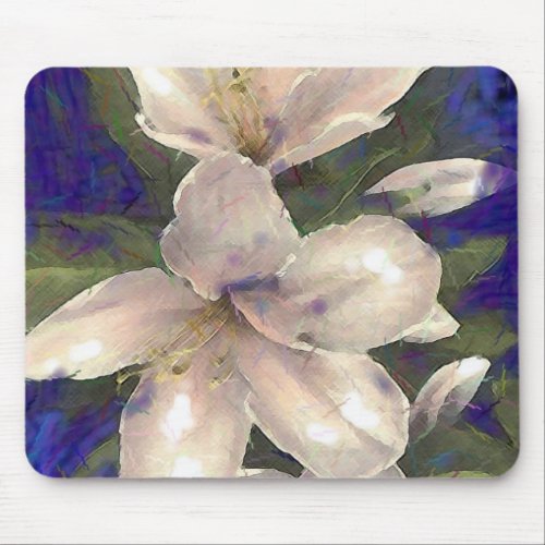 Orchid Mouse Pad