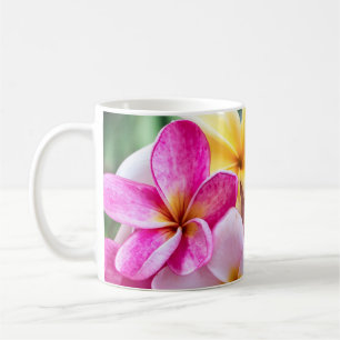 orchid , opal Hawaiian flower mug