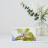 Orchid • Personal Business Card (Standing Front)