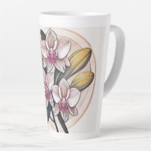 Orchid Plant Art Design 