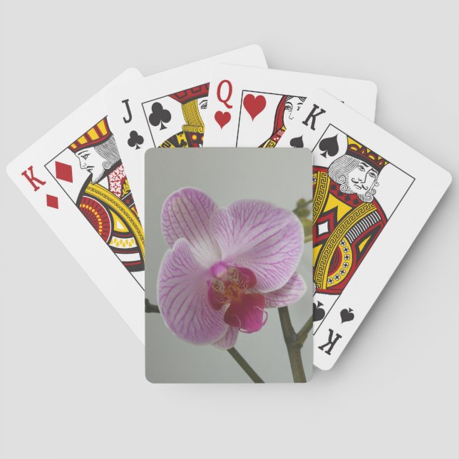 Orchid Poker Cards (Back)