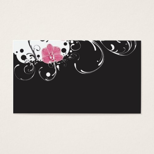 Orchid Profile Card Business Card