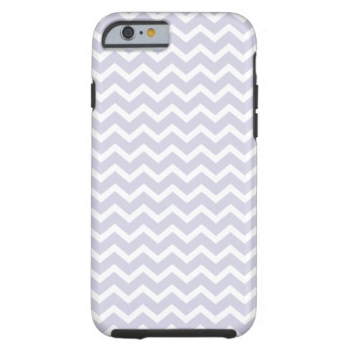 Orchid Purple Chevrons Pattern Tough iPhone 6 Case