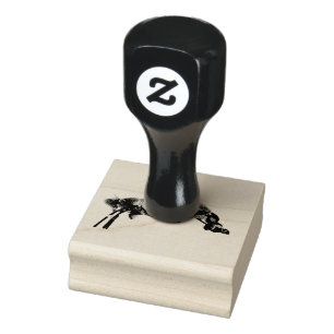 Orchid Rubber Stamp