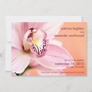 Orchid • Save the Date Announcement