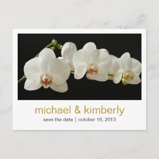 Orchid | Save the Date Announcement Postcard