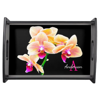 Orchid Serving Tray