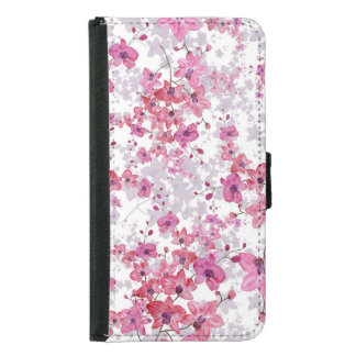 Orchid: singular red beauty. samsung galaxy s5 wallet case
