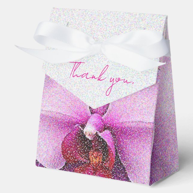Orchid Sky Serenade Favor Boxes (Front)