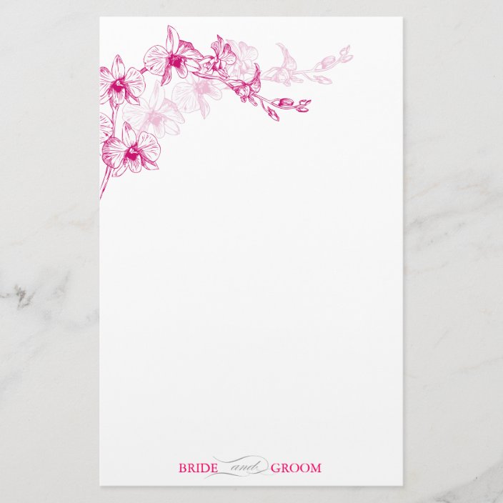 Orchid Stationery