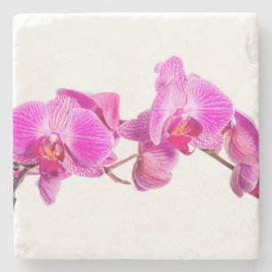 Orchid Stone Coaster