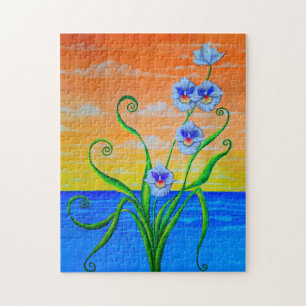 Orchid Sunset  Jigsaw Puzzle