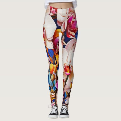 Orchid Symphony Leggings