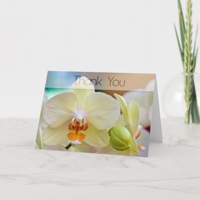 Orchid • Thank You Card (Front)