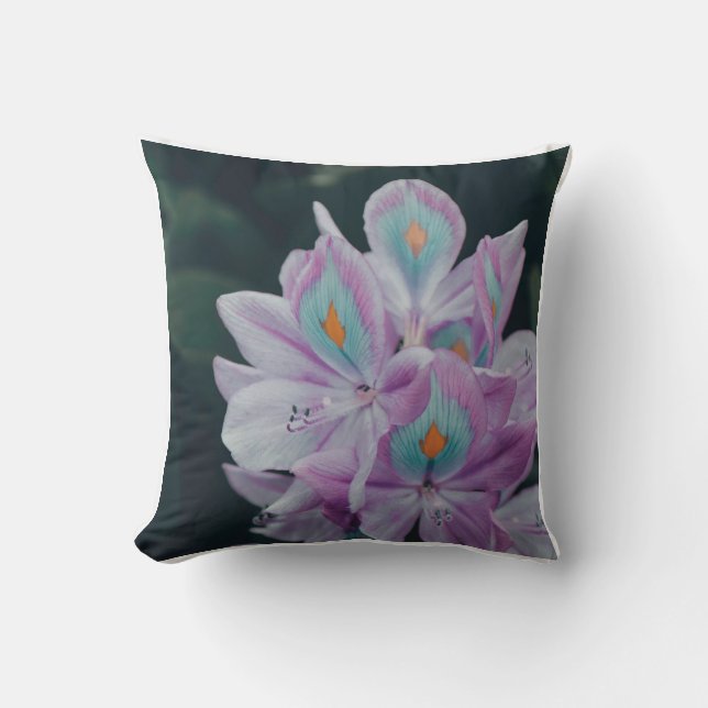  Orchid Throw Pillow (Front)