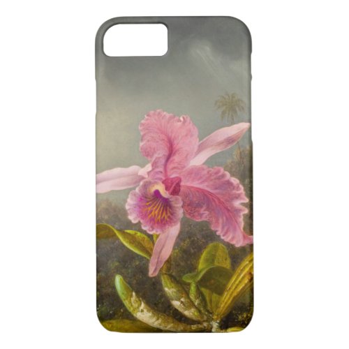 Orchid with Two Hummingbirds Heade iPhone 87 Case