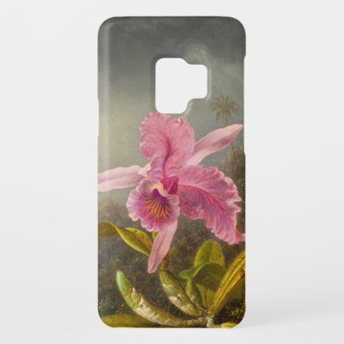 Orchid with Two Hummingbirds Heade Case_Mate Samsung Galaxy S9 Case