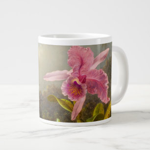Orchid with Two Hummingbirds Heade Giant Coffee Mug