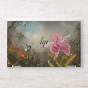 Orchid with Two Hummingbirds Heade HP Laptop Skin