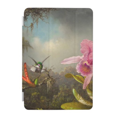 Orchid with Two Hummingbirds Heade iPad Mini Cover