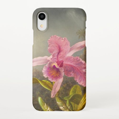 Orchid with Two Hummingbirds Heade iPhone XR Case