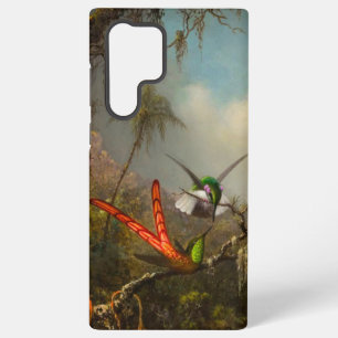 Orchid with Two Hummingbirds Heade Samsung Galaxy S22 Ultra Case