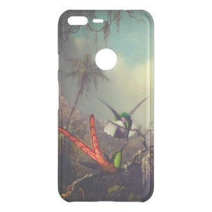 Orchid with Two Hummingbirds Heade Uncommon Google Pixel XL Case