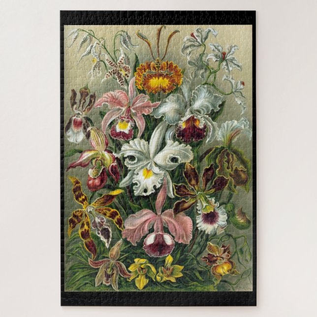 "Orchidae" by Ernst Haeckel Jigsaw Puzzle (Vertical)