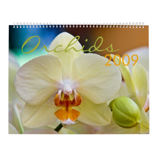 Orchids 2009 Calendar (Cover)