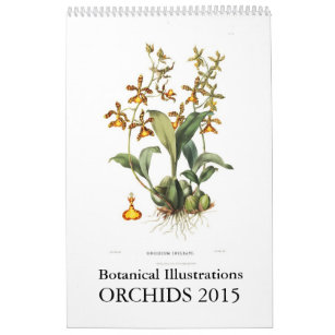 Orchids 2015 calendar