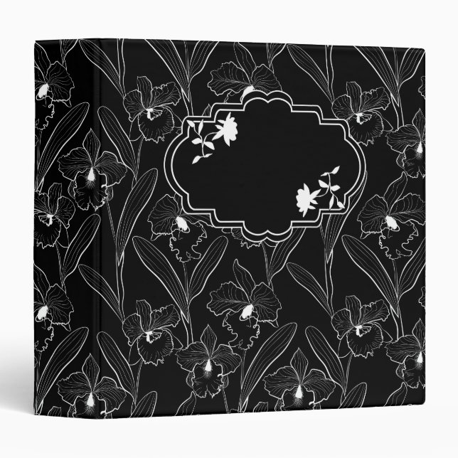 Orchids 3 Ring Binder (Front/Spine)